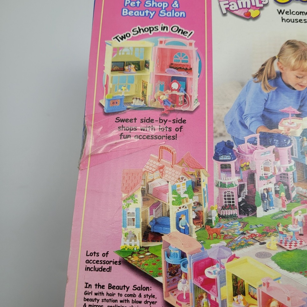 VINTAGE Fisher Price Loving Family Sweet Streets PetShop & Beauty Salon New - Picture 9 of 12